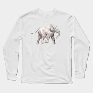 Baby Elephant Long Sleeve T-Shirt